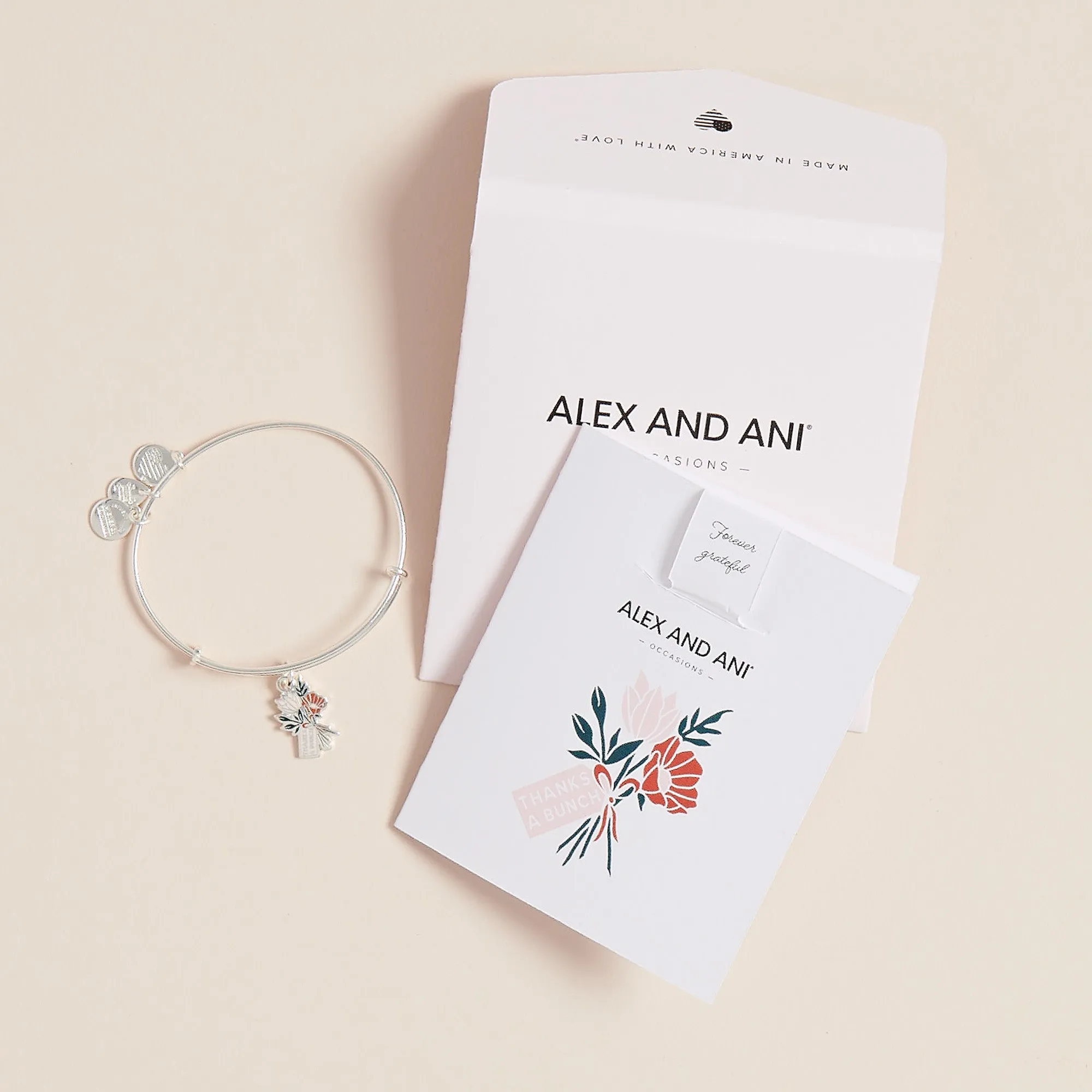 'Thanks A Bunch' Charm Bangle