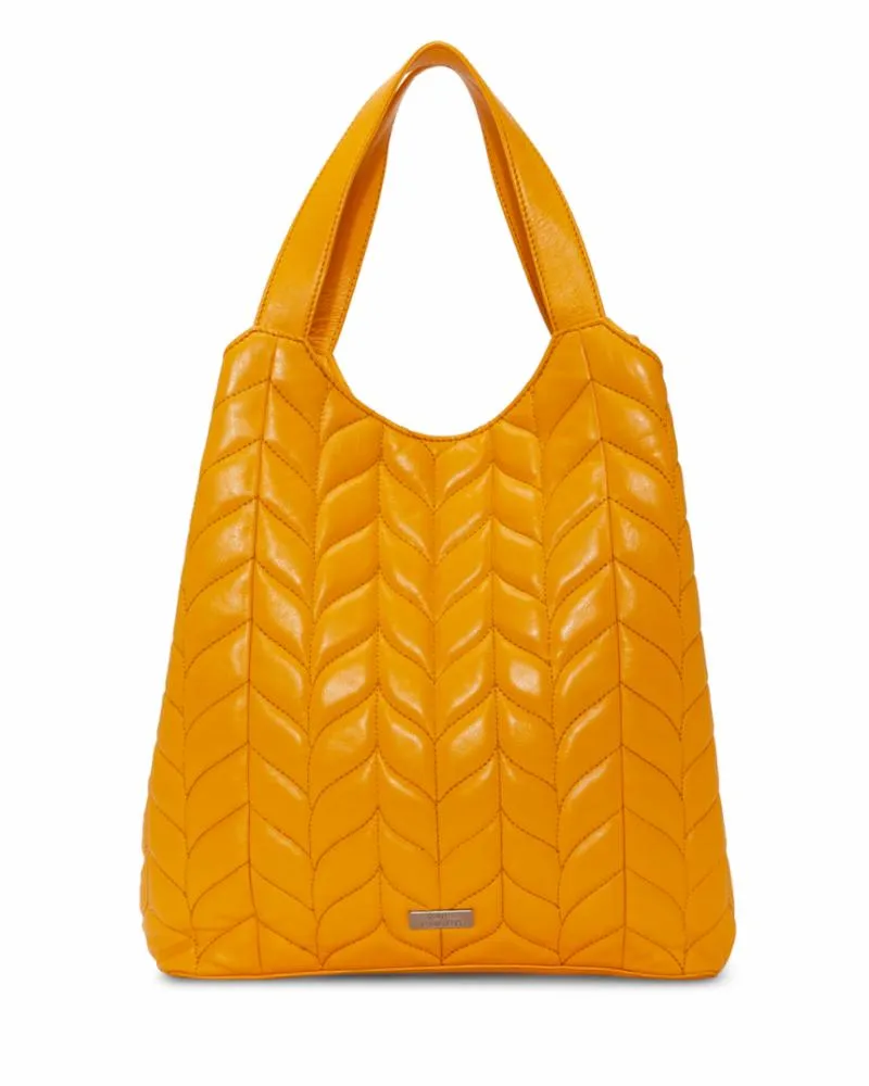 Vince Camuto Handbag KISHO TOTE MANGO SORBET/LAMB ARINA