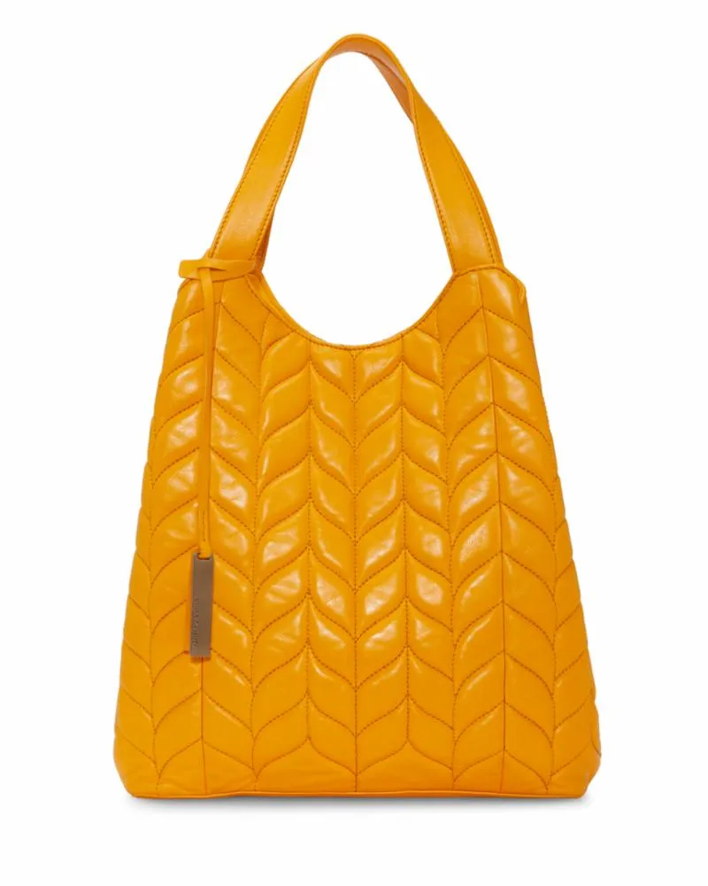 Vince Camuto Handbag KISHO TOTE MANGO SORBET/LAMB ARINA