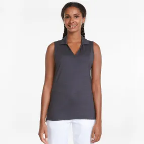 Women's CLOUDSPUN Coast Sleeveless Golf Polo | Navy Blazer