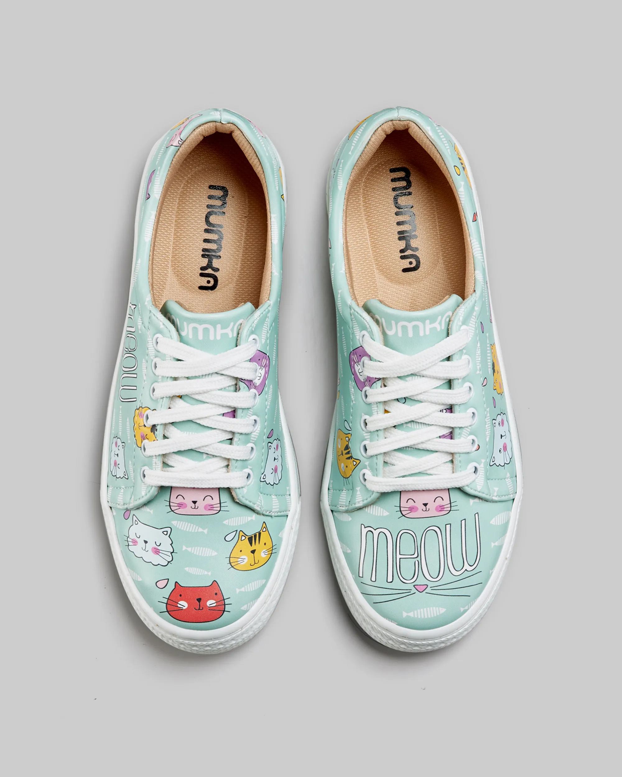 Green Miau! Sneakers