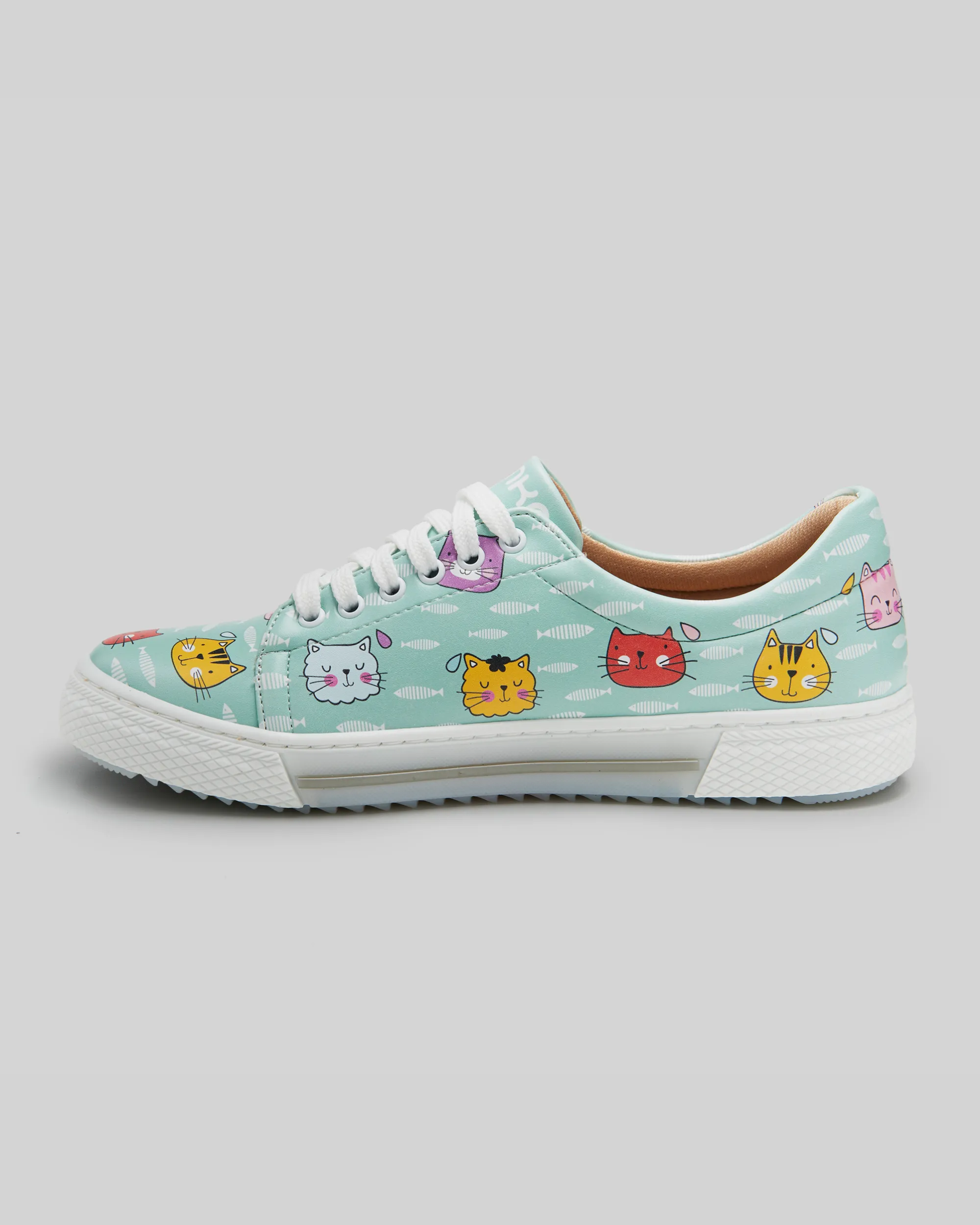 Green Miau! Sneakers